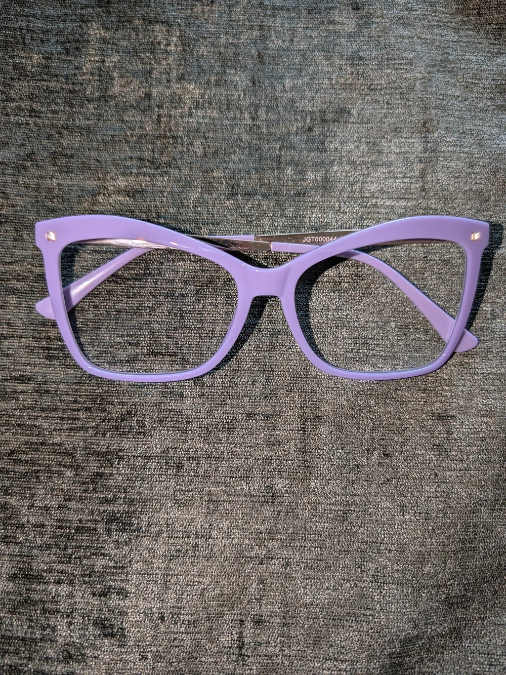 Women’s Lilac Cat-Eye Glasses - Lightweight Fashion Frames